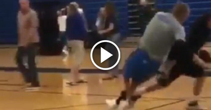 Oklahoma City Thunder's Kyle Singler Gets His Ankles Broken By a Kid