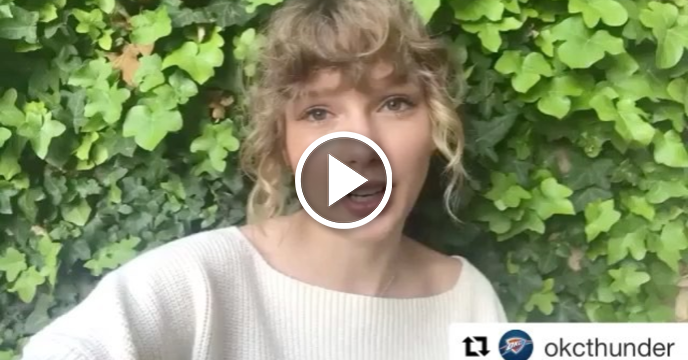 Taylor Swift Hilariously Takes Credit for Russell Westbrook Winning NBA MVP