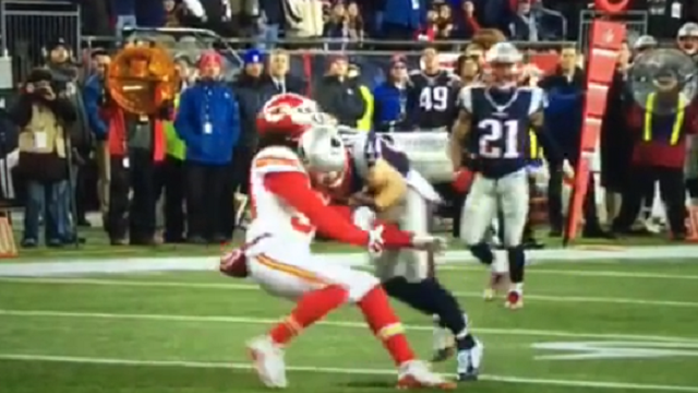 Watch Danny Amendola's Inexcusably Dirty Hit On Kansas City Chiefs' Jamell Fleming